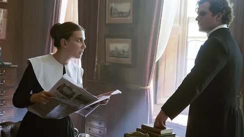 Así se grabó Enola Holmes con Millie Bobby Brown y Henry Cavill