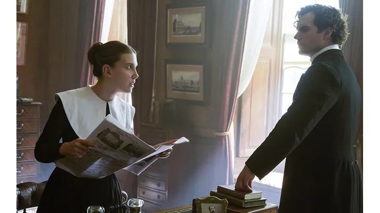 Así se grabó Enola Holmes con Millie Bobby Brown y Henry Cavill
