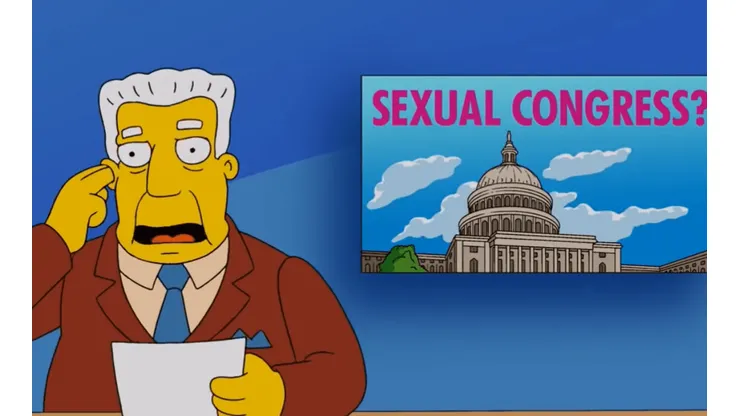 Los Simpsons predijeron el escándalo en el Congreso argentino
