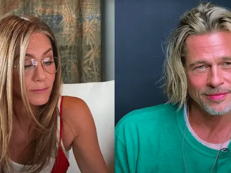 Imperdible: el video del coqueteo entre Brad Pitt y Jennifer Aniston