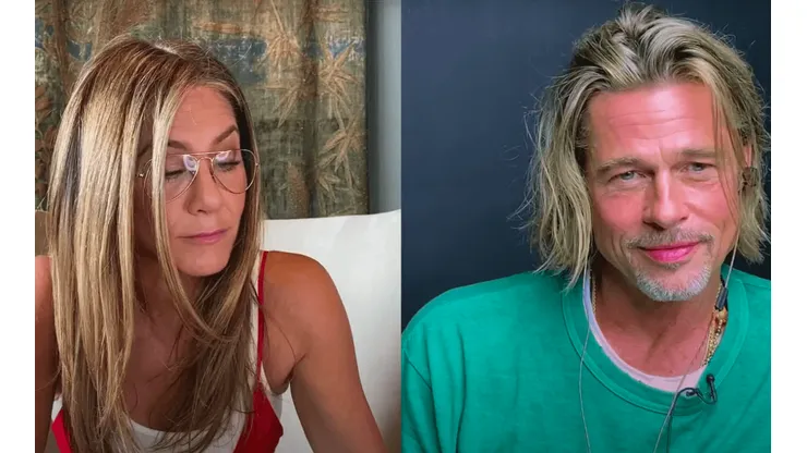 Imperdible: el video del coqueteo entre Brad Pitt y Jennifer Aniston