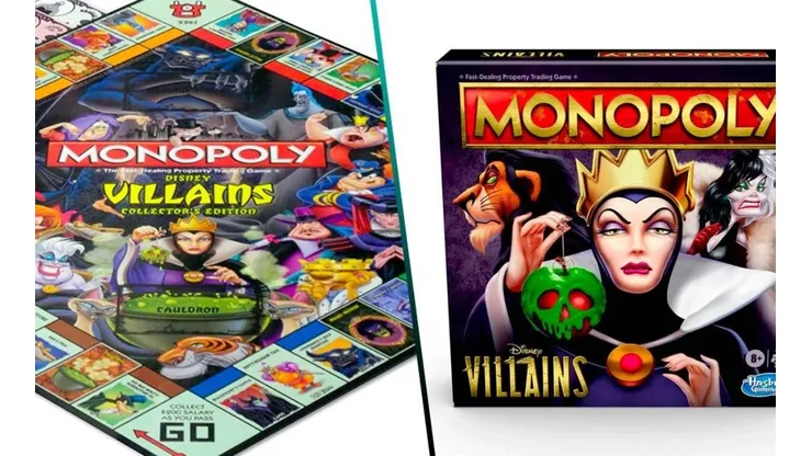 ¡Monopoly lanza su edición villanos de Disney!