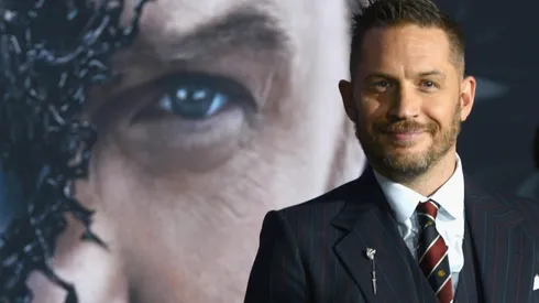 Tom Hardy en la premiere de Venom