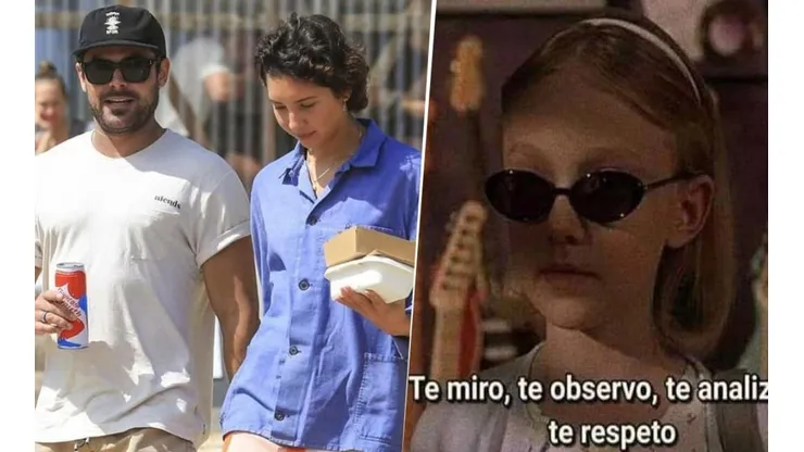 Fans de Zac Efron reaccionan con memes tras conocerse su nueva novia