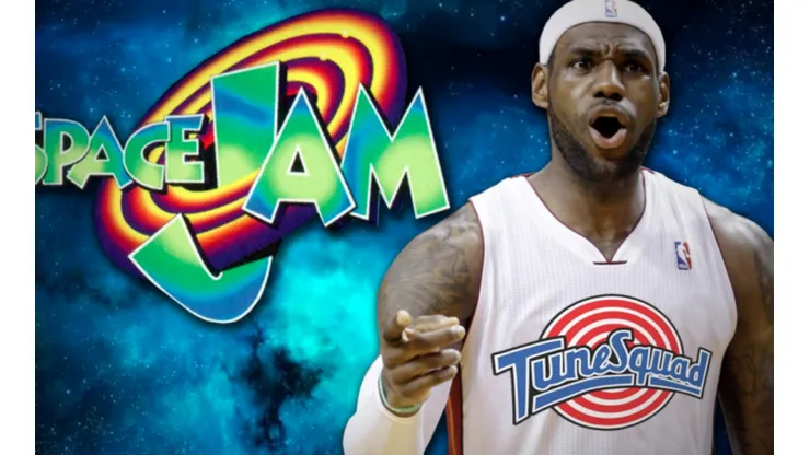 El video de LeBron James con el nuevo uniforme para la película Space Jam 2