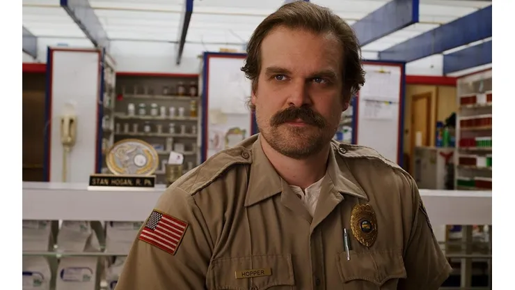 David Harbour en Stranger Things