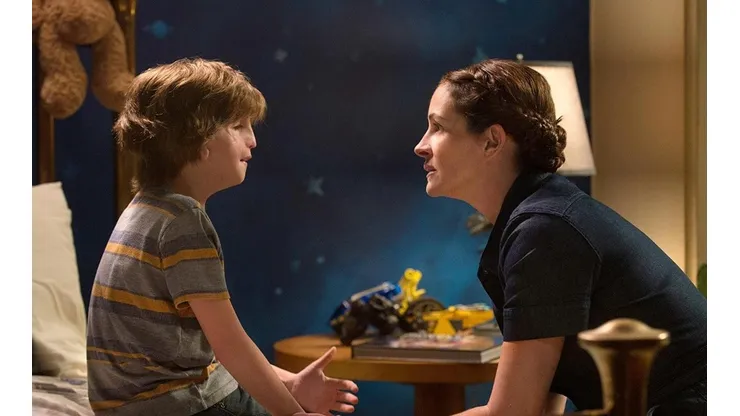 Jacon Tremblay y Julia Roberts en Wonder