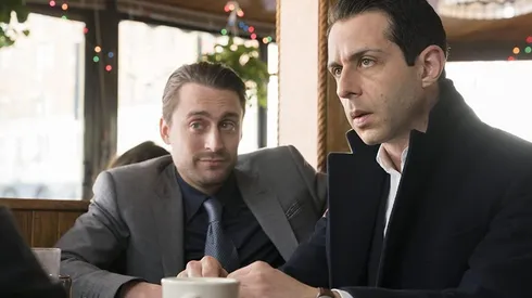 Kieran Culkin y Jeremy Strong en Successsion