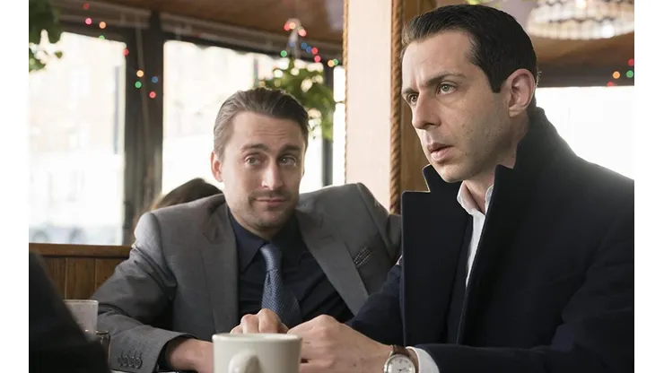 Kieran Culkin y Jeremy Strong en Successsion