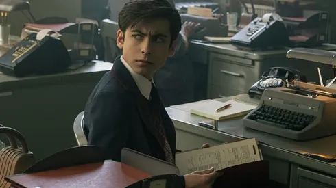 Aidan Gallagher en The Umbrella Academy