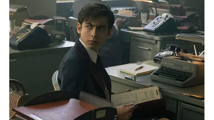 Aidan Gallagher en The Umbrella Academy