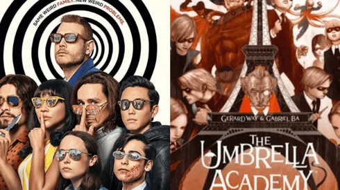 Portada de la serie vs portada del cómic