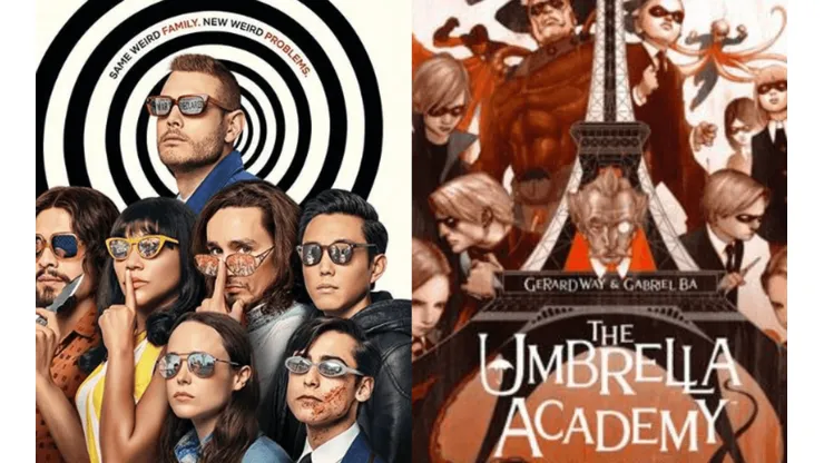 Portada de la serie vs portada del cómic