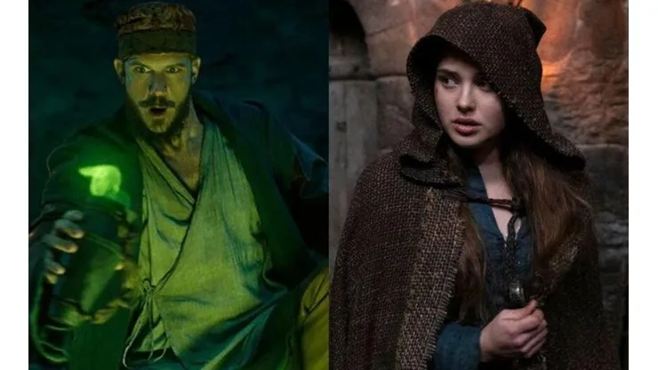 Gustaf Skarsgard y Katherine Langford en Maldita