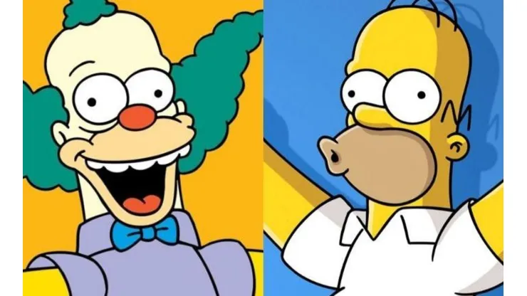 Homero y Krusty