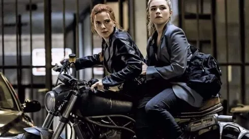 Scarlett Johansson y Florence Pugh en Black Widow