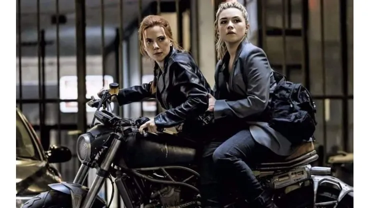 Scarlett Johansson y Florence Pugh en Black Widow