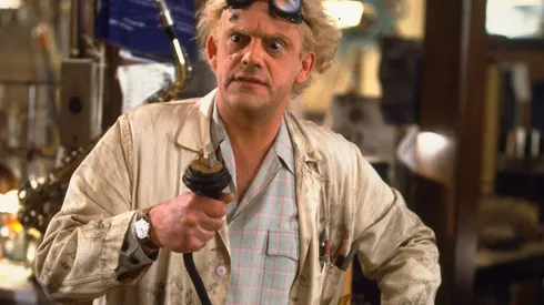 Christopher Lloyd en Volver al Futuro
