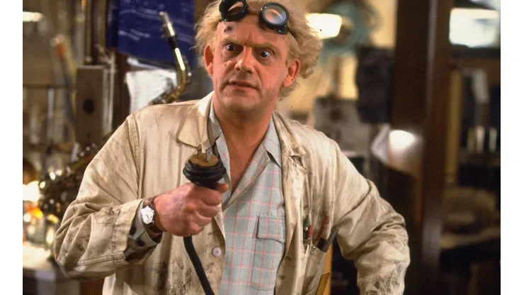Christopher Lloyd en Volver al Futuro