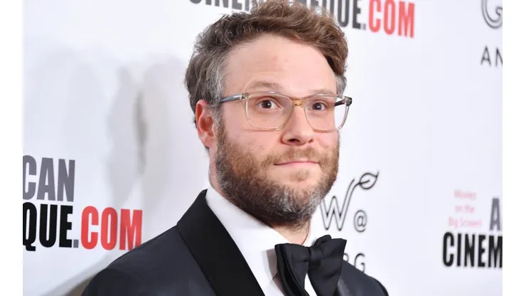 Seth Rogen en un evento de cine