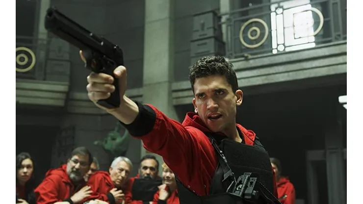 Jaime Lorente en La Casa de Papel