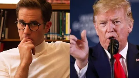Ben Platt en The Politician / Donald Trump