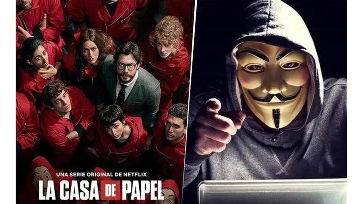 Aseguran que 'La Casa de Papel' se copió de Anonymous