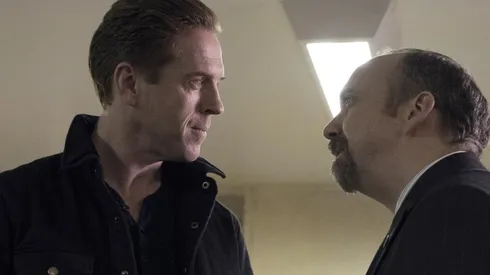 Damian Lewis y Paul Giamatti en Billions