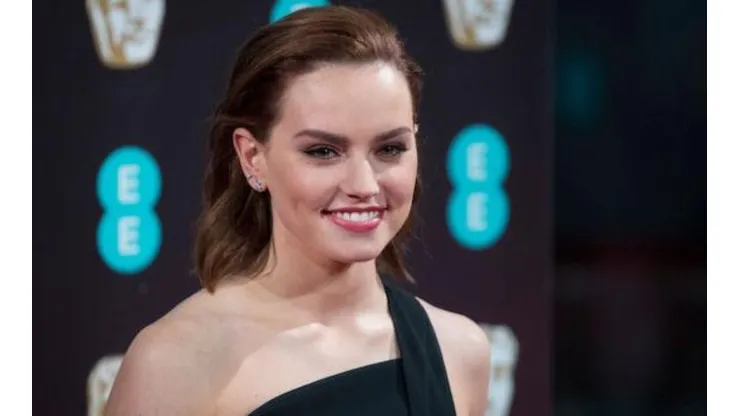 Daisy Ridley en un evento de Star Wars