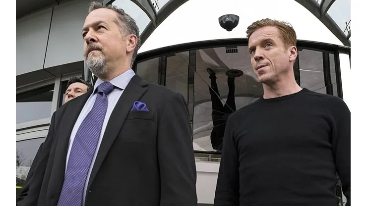 Paul Gimatti y Damian Lewis en Billions