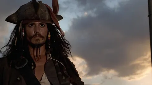 Johnny Depp en Piratas del Caribe
