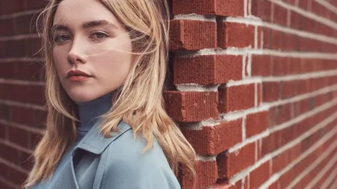 Florence Pugh en sesión de fotos