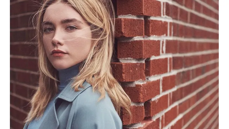 Florence Pugh en sesión de fotos