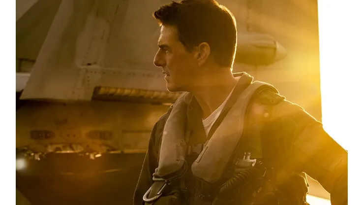 Tom Cruise en Top Gun Maverick