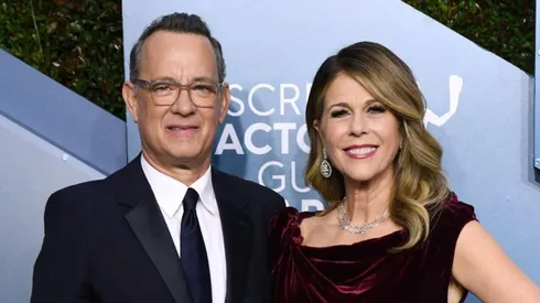 Tom Hanks y Rita Wilson en los SAG Awards