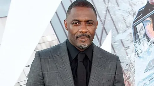 Idris Elba en un evento de presentación