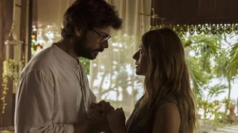 Itziar Ituño y Alvaro Morte en La Casa de Papel