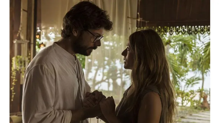 Itziar Ituño y Alvaro Morte en La Casa de Papel