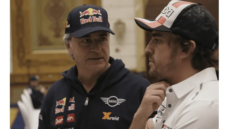 Fernando Alonso y su manager