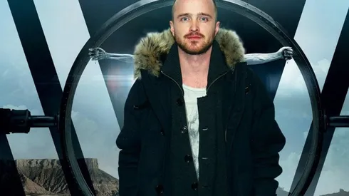 Aaron Paul en un evento de Westworld