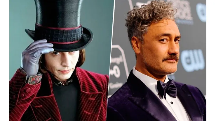 Johnny Depp y Taika Waititi