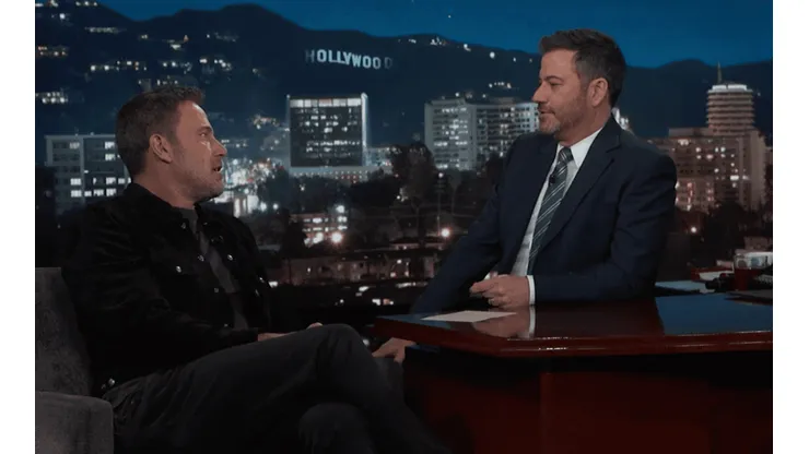 Ben Affleck en Jimmy Kimmel Live