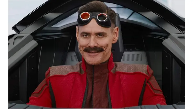 Jim Carrey en Sonic The Hedgehog