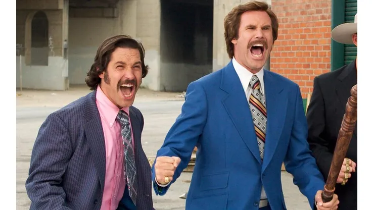 Paul y Will en Anchorman