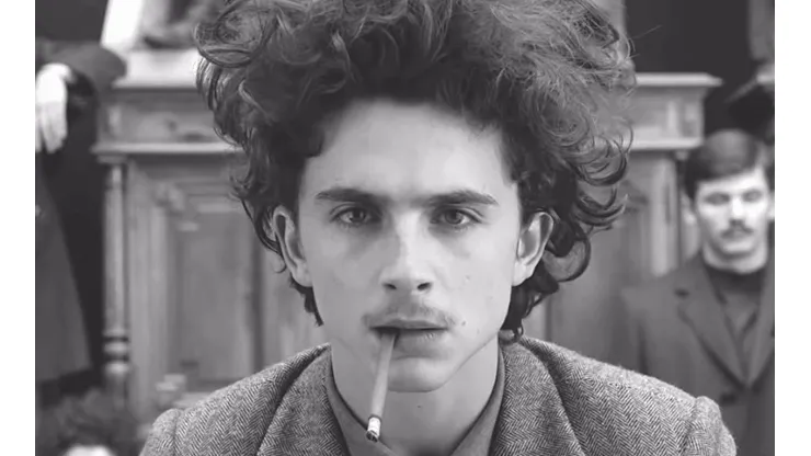 Timothee Chalamet en The French Dispatch