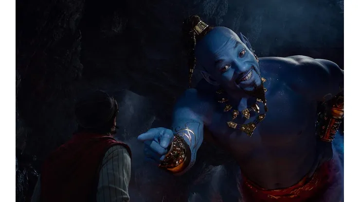 Will Smith en Aladdin