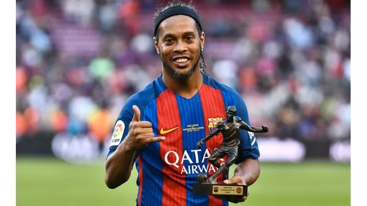 Ronaldinho en el Barcelona