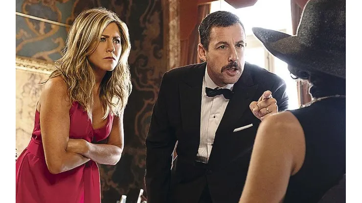 Jennifer Aniston y Adam Sandler