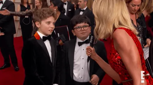 Roman Griffin Davis y Archie Yates