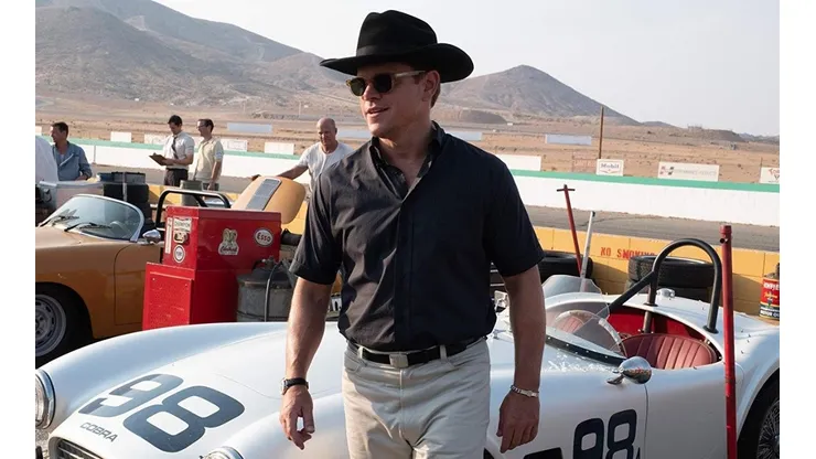 Matt Damon en Ford v Ferrari